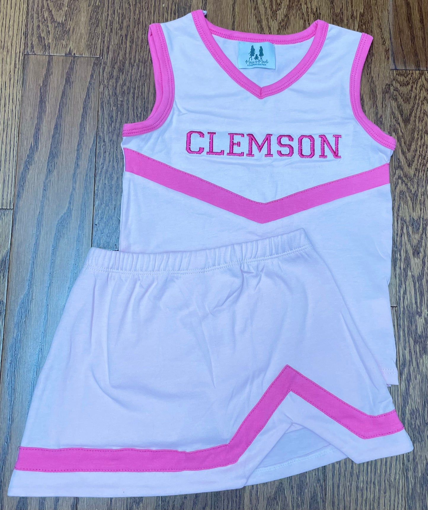 Pink Cheer Set, Clemson