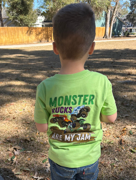 Monster Truck Boys Tee