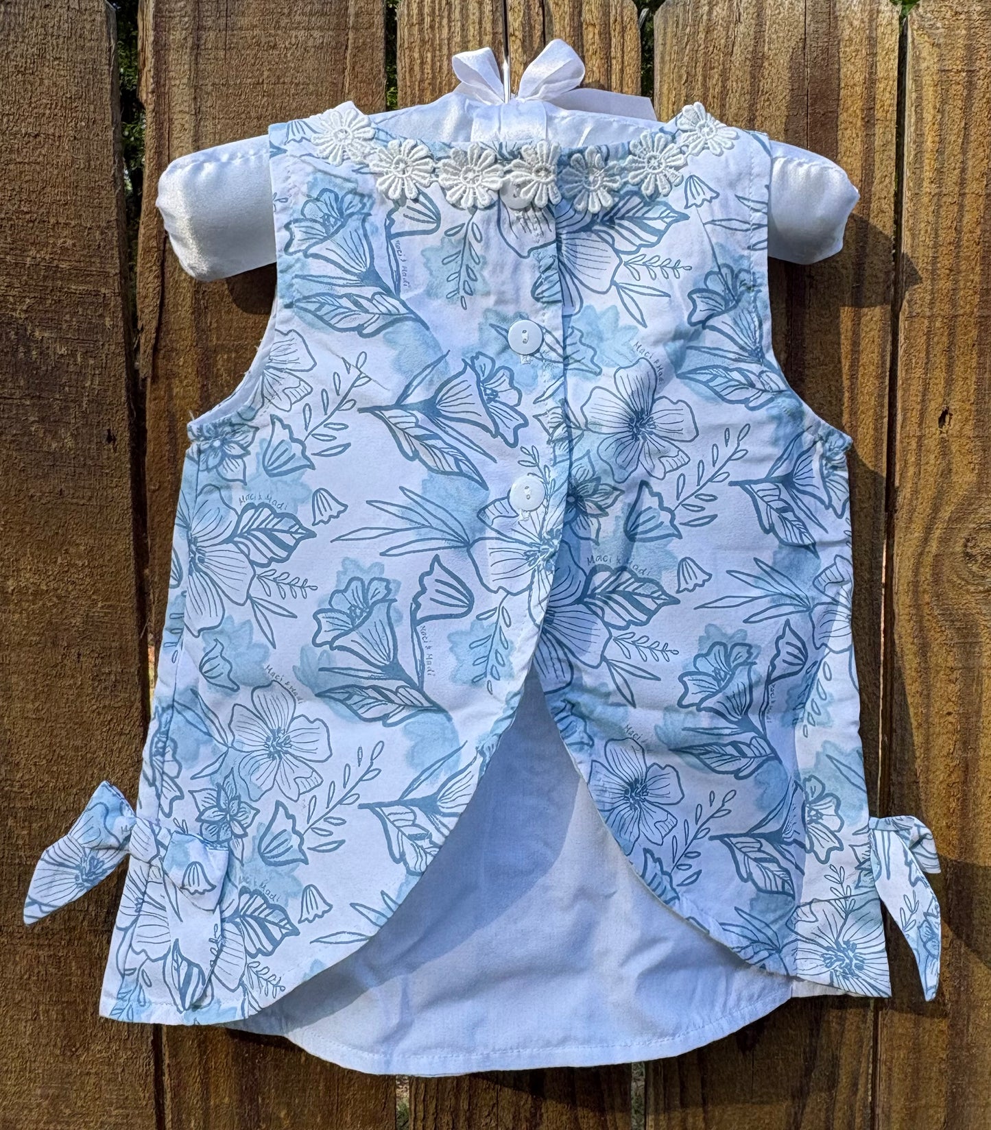 Summer Rae Ann, Blue girl diaper Set