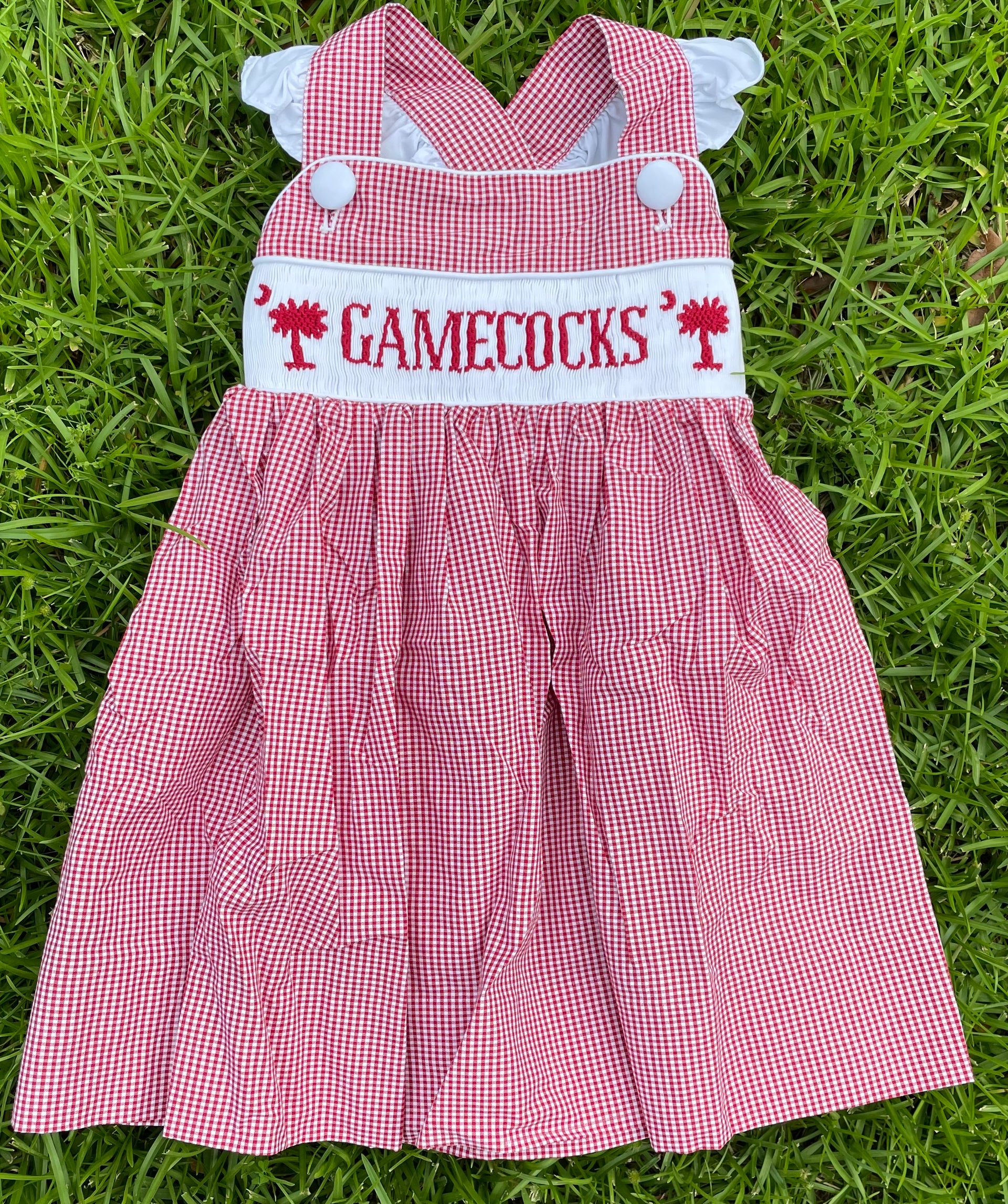 Smocked Gamecocks Dress – Maci&Madi: A Children's Boutique
