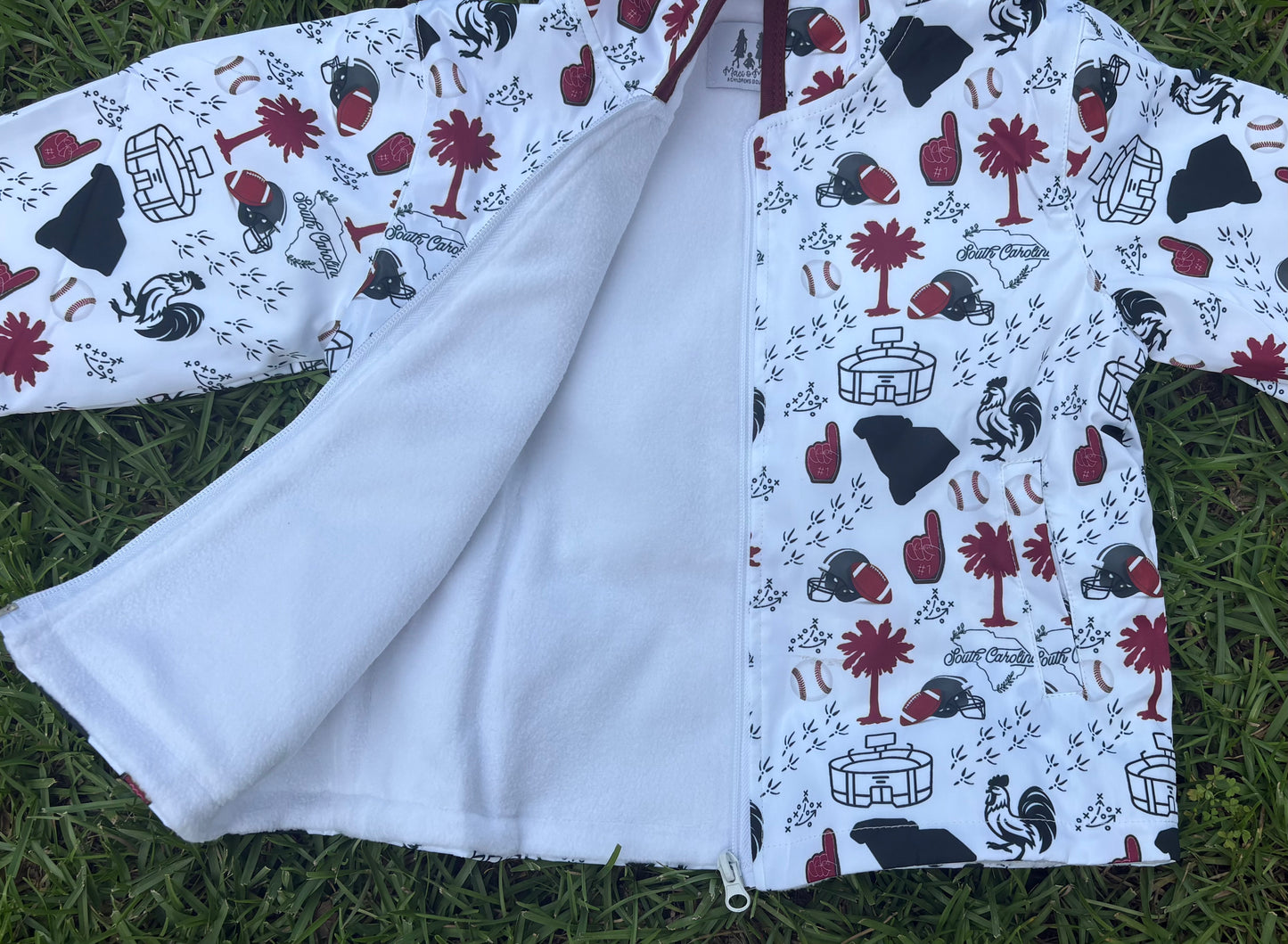 A Carolina Tradition Rain Jacket