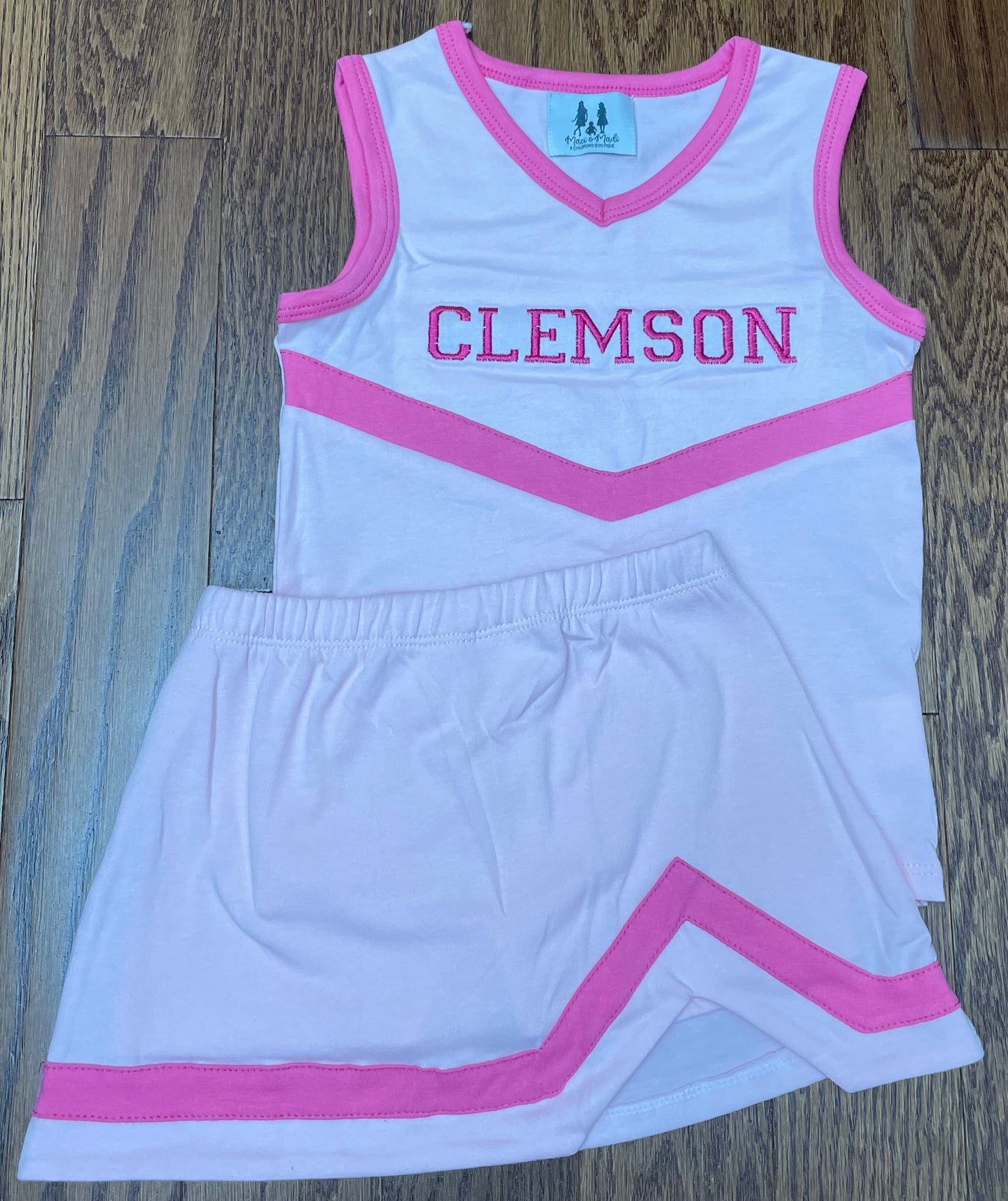 Pink Cheer Set, Clemson