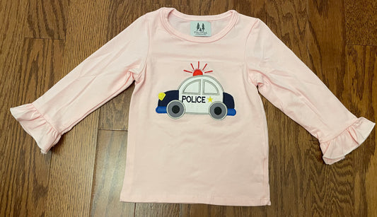 Police Car Girl long sleeves