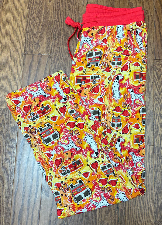 Adult Bottoms Bamboo Fire Trucks