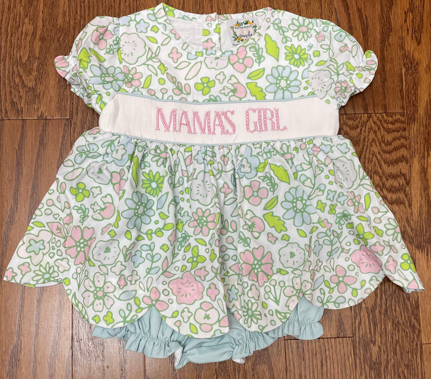 Smocked Mama’s Girl bubble