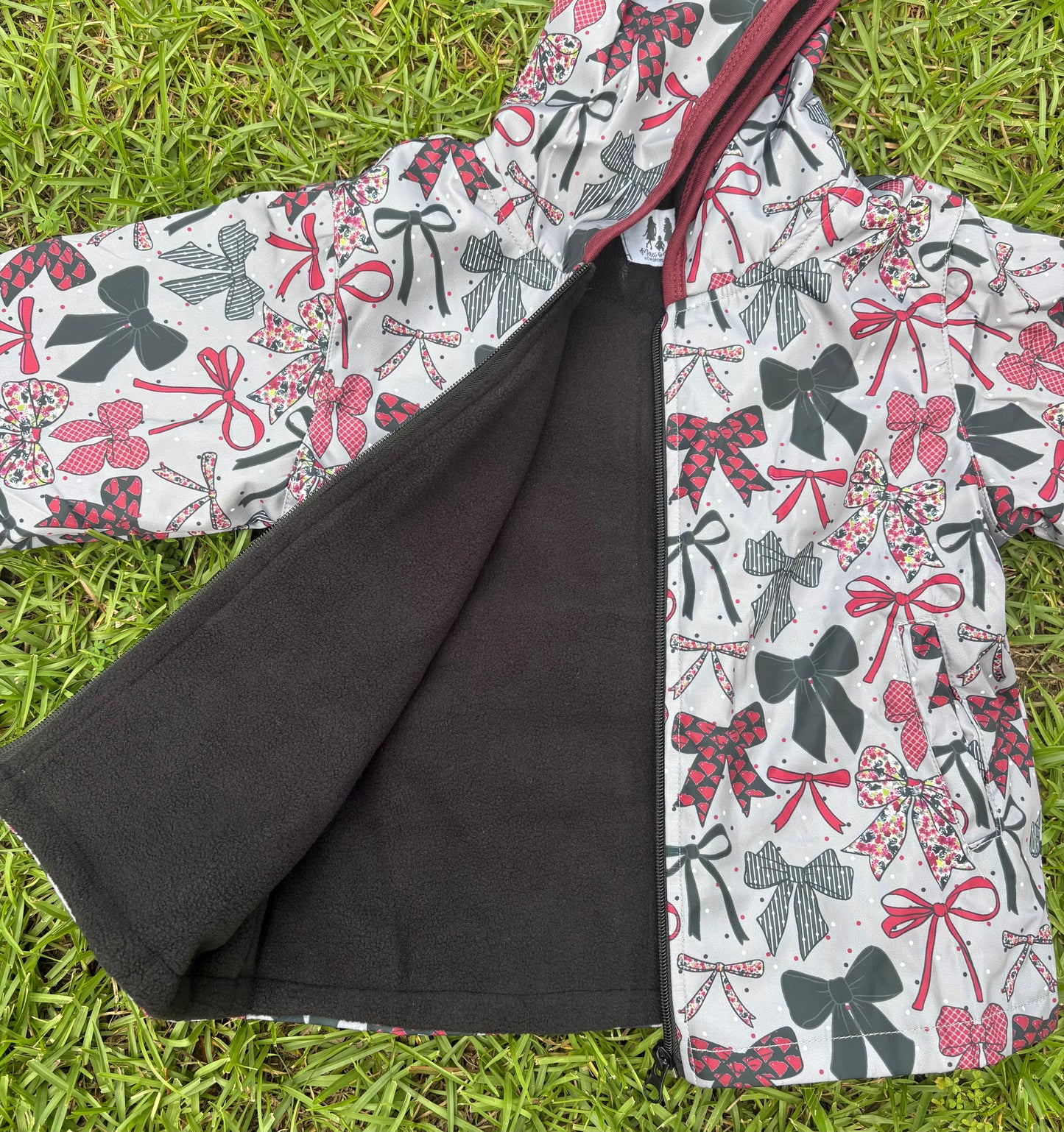 South Carolina Bow Girls Rain Jacket