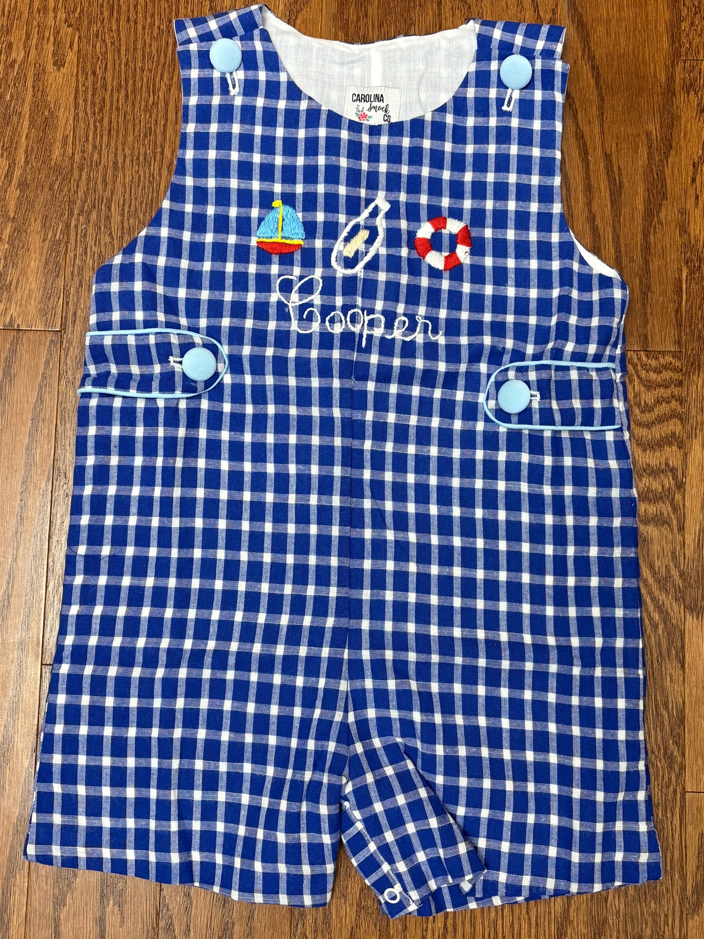 Cooper monogrammed  Sailboat boy Jonjon