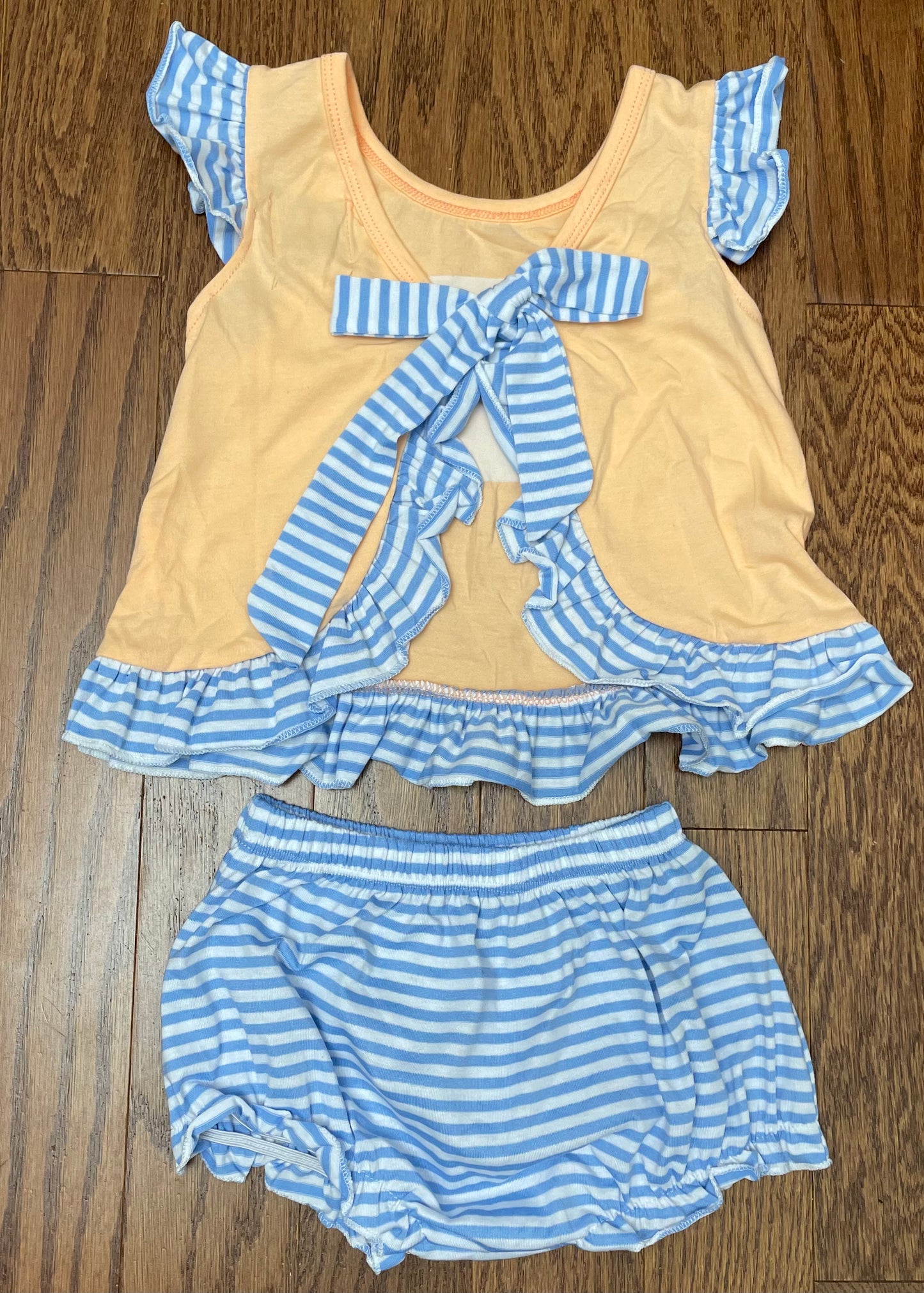 Beach Crabs Girl Diaper Set