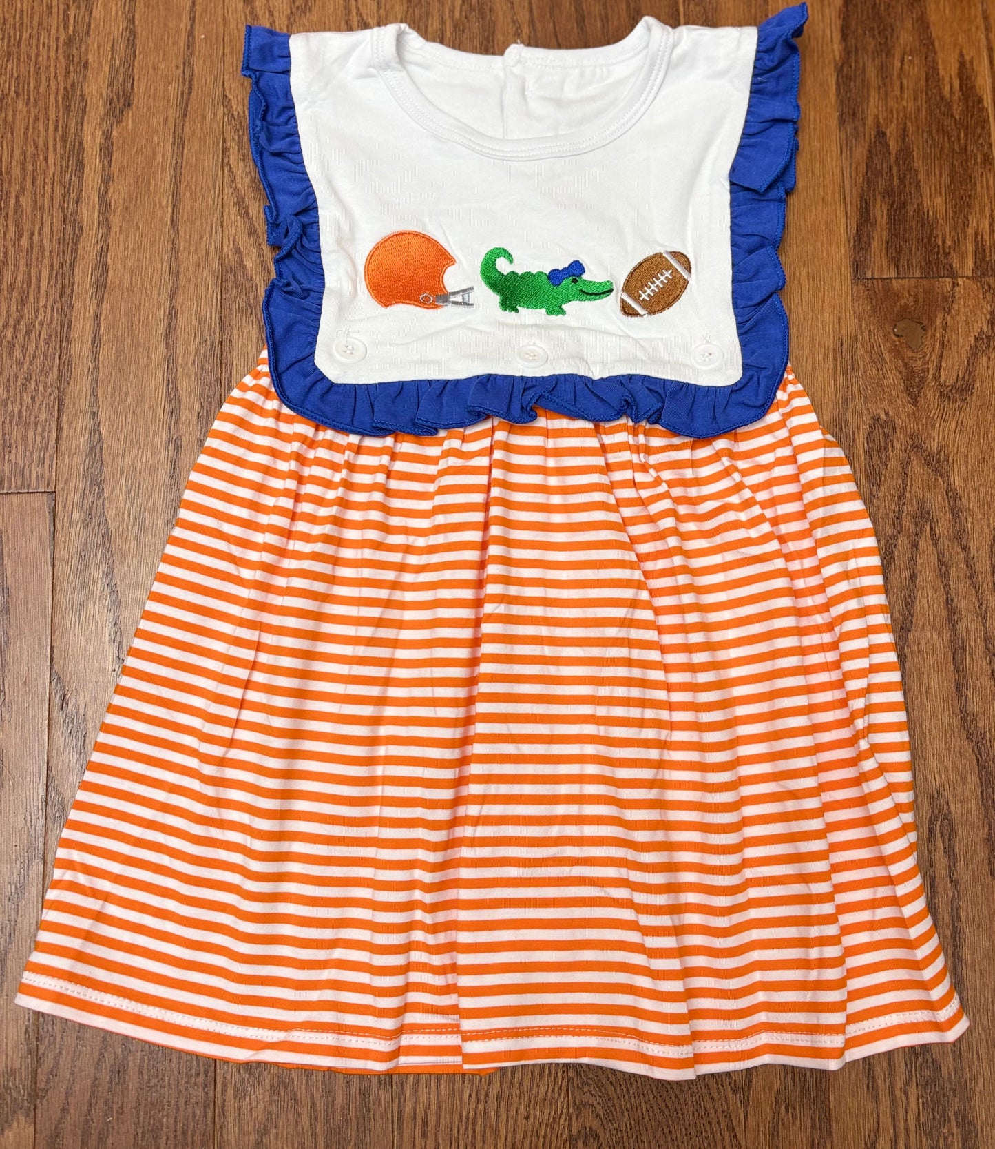 Alligator football dress