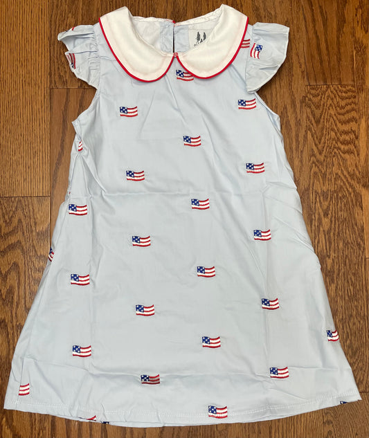 America So Beautiful Flag Dress