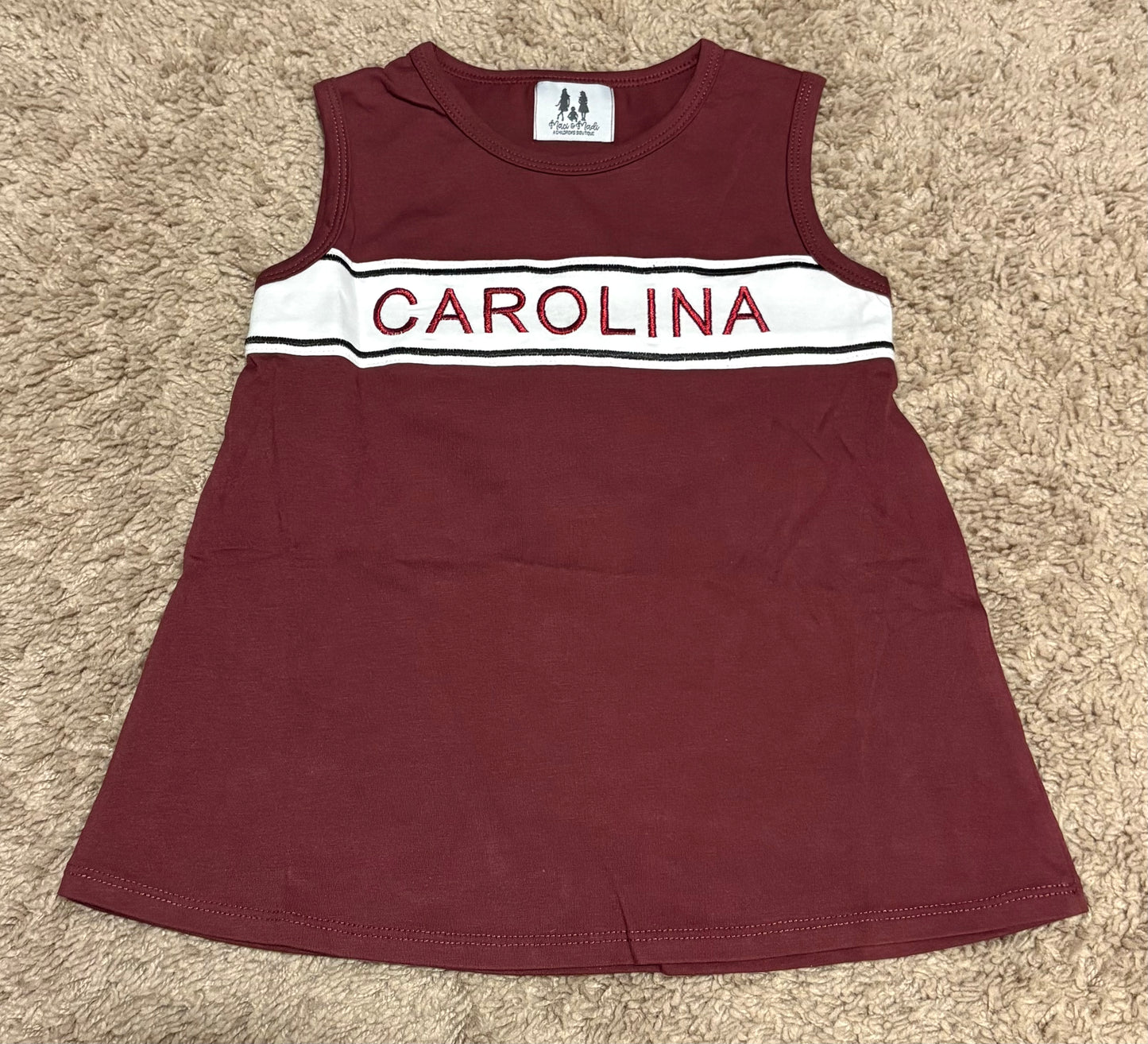 Carolina everyday dress, these are shorter dresses and typically worn with athletic shorts under.