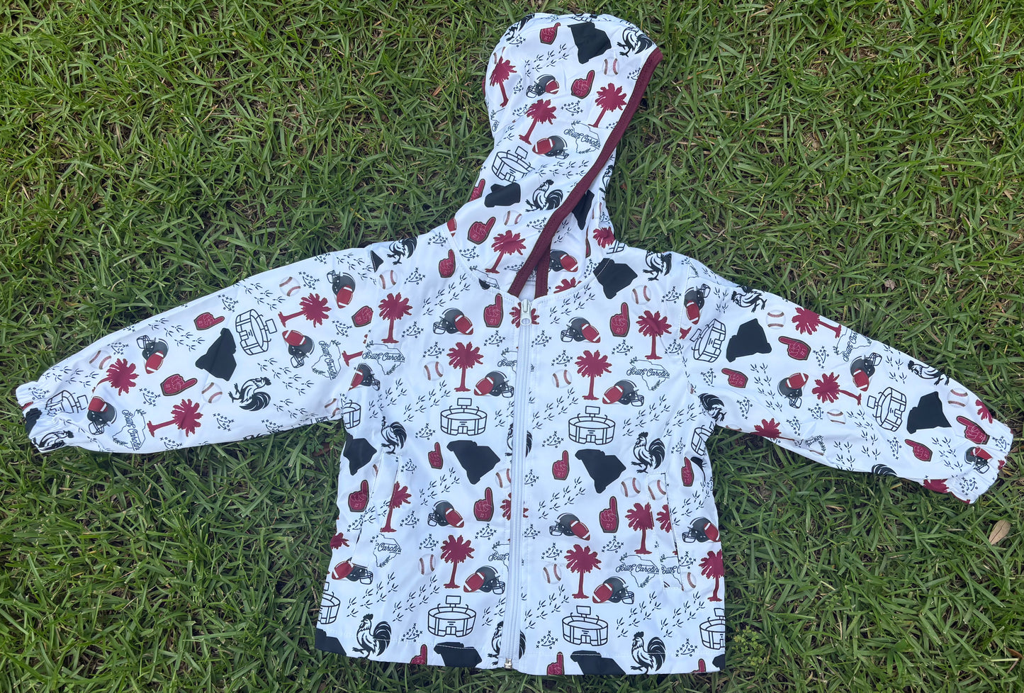 A Carolina Tradition Rain Jacket