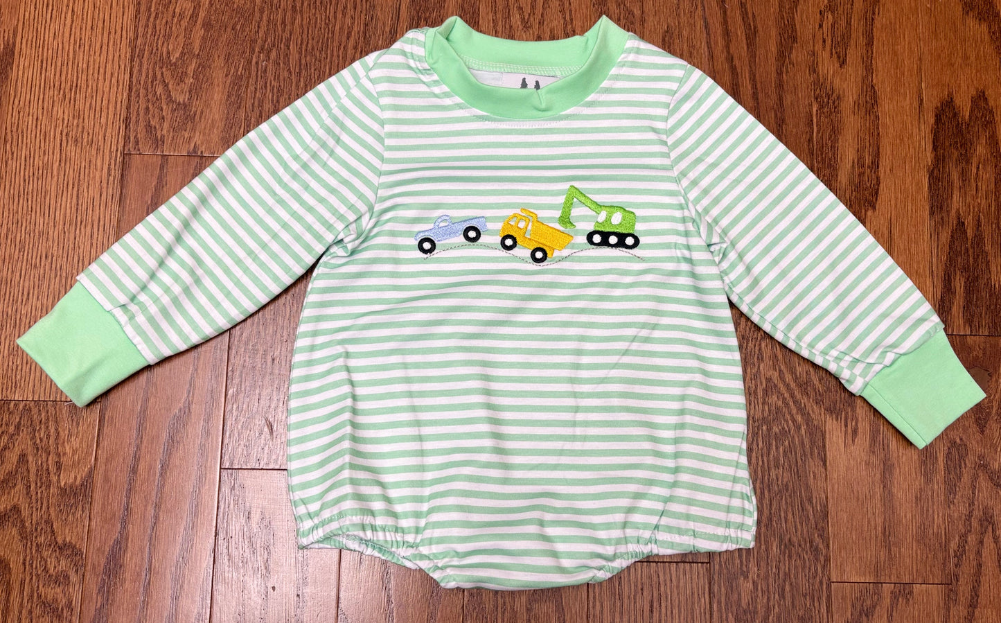 Construction Boys Long Sleeves Bubble