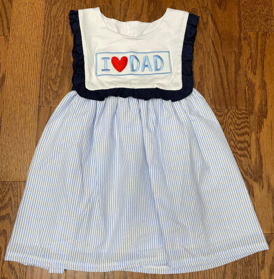 I ❤️Dad (I love Dad) dress