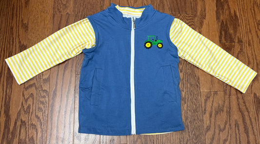 Tractor Boy Vest and Shirt