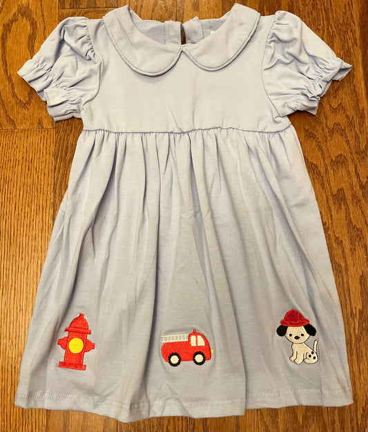 Fire truck dress