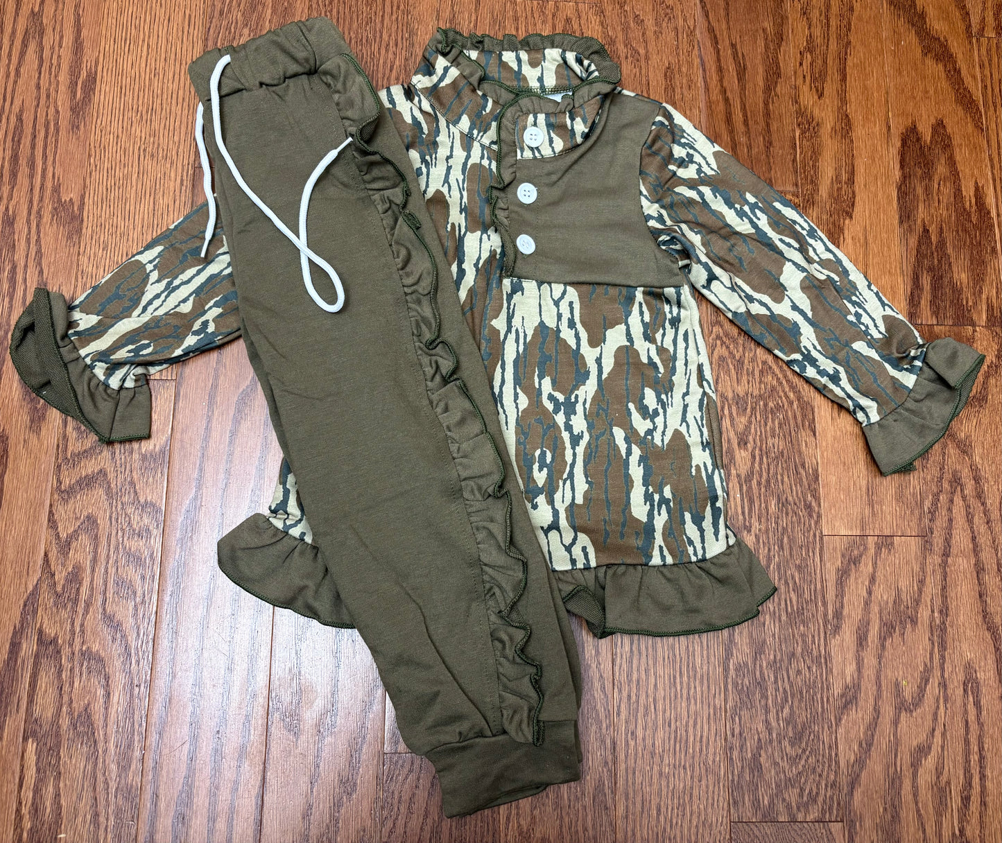 Camouflage Girl Jogger Set