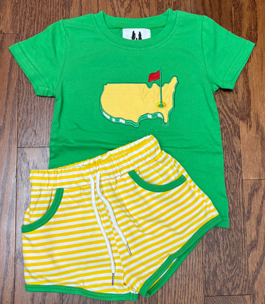 Hole in One Golf Boy Short Set