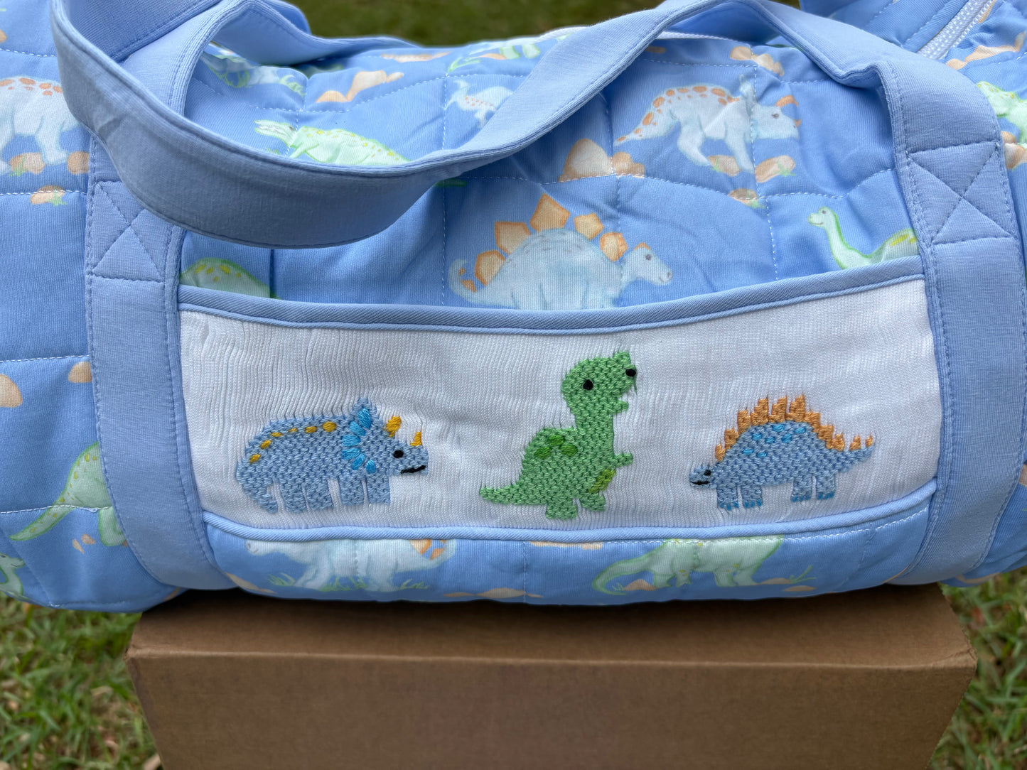 Smocked Dino Luggage