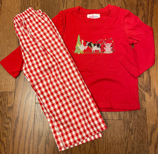 Holiday Farm boys pant set