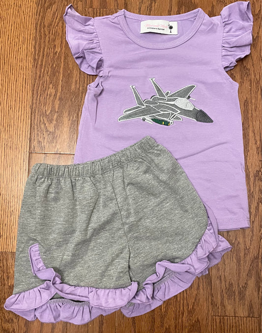 Jet girls short set