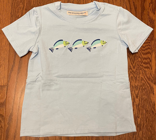 Ocean fish boy tee