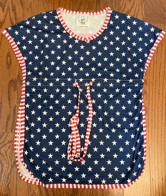 Stars and Stripes girls cover up