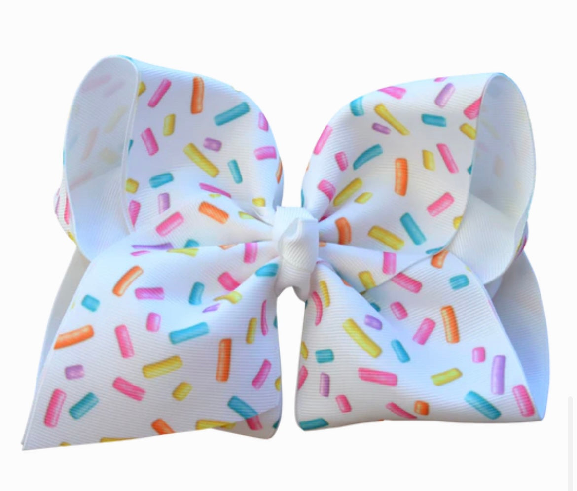 Sprinkles Layered Bow