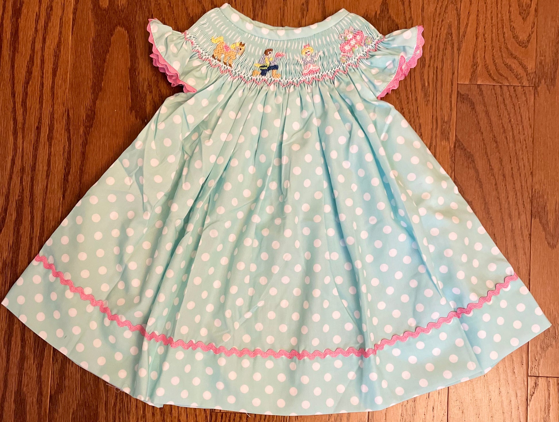 Smocked Princess dress Smocked Princess dress